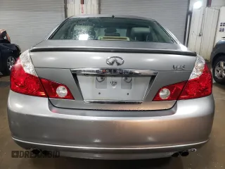 2007 Infiniti M45 Sdn with VIN JNKBY01E17M403773, listed as a Copart auction lot 80708364 with 144,233 mi miles and Salvage Title. Bid and sale history available at carsss.com. Image 6.