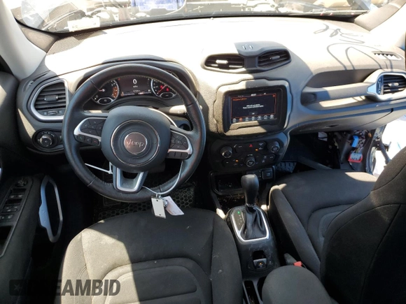 2021 Jeep Renegade Latitude with VIN ZACNJCBB1MPN23821, listed as a Copart auction lot 49639994 with 12,105 mi miles and Salvage title. Bid and sale history available at DreamBid. Image 8.