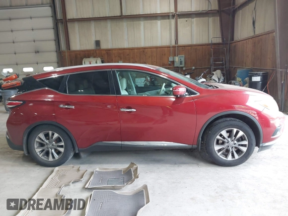 2016 Nissan Murano SL z VIN 5N1AZ2MHXGN116160, wystawiony jako IAAI lot #42241458 z przebiegiem 161 727 mil mil oraz . Historia ofert i sprzedaży dostępna na DreamBid. Obrazek 13.