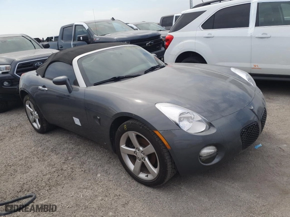 2008 Pontiac Solstice with VIN 1G2MB35BX8Y103810, listed as a Copart auction lot 76457994 with 0 mi miles and Salvage Title. Bid and sale history available at carsss.com. Image 4.