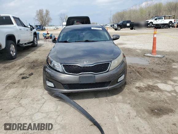 2015 Kia Optima LX with VIN 5XXGM4A74FG377802, listed as a Copart auction lot 51774195 with 176,105 mi miles and Salvage title. Bid and sale history available at DreamBid. Image 5.
