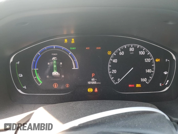 2020 Honda Accord Touring with VIN 1HGCV3F92LA002600, listed as a Copart auction lot 52506865 with 101,055 mi miles and Salvage title. Bid and sale history available at DreamBid. Image 9.