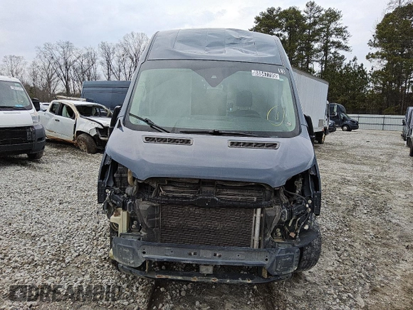 2020 Ford Transit Cargo with VIN 1FTBR3X81LKB04789, listed as a Copart auction lot 88847795 with 109,484 mi miles and Clean Title. Bid and sale history available at carsss.com. Image 5.