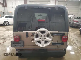 2004 Jeep Wrangler X z VIN 1J4FA39S64P789243, wystawiony jako Copart lot #56286185 z przebiegiem Nie podano mil oraz Nie do naprawy • Non repairable. Historia ofert i sprzedaży dostępna na DreamBid. Obrazek 6.