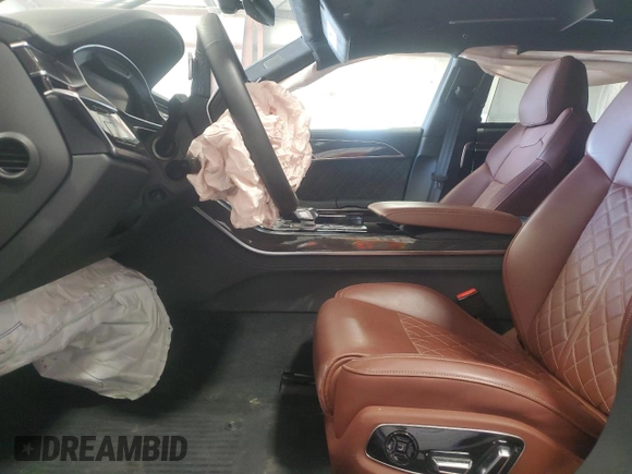 2024 Audi S8 with VIN WAULSBF89RN010765, listed as a Copart auction lot 49784285 with 13,724 mi miles and Salvage Title. Bid and sale history available at DreamBid. Image 7.