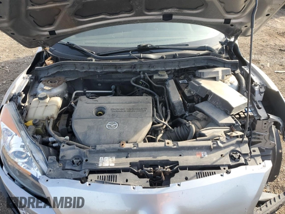 2010 Mazda 3 i Sport with VIN JM1BL1SF9A1267348, listed as a Copart auction lot 48694305 with 190,654 mi miles and Salvage Title. Bid and sale history available at carsss.com. Image 11.