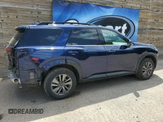 2024 Nissan Pathfinder SV with VIN 5N1DR3BA8RC277095, listed as a Copart auction lot 65953815 with 40,972 mi miles and Clean title. Bid and sale history available at DreamBid. Image 3.