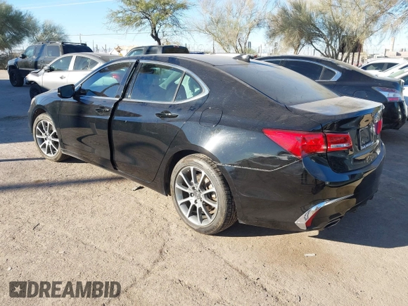 2018 Acura TLX with VIN 19UUB2F35JA005796, listed as a IAAI auction lot 40994752 with Not provided miles and . Bid and sale history available at DreamBid. Image 3.