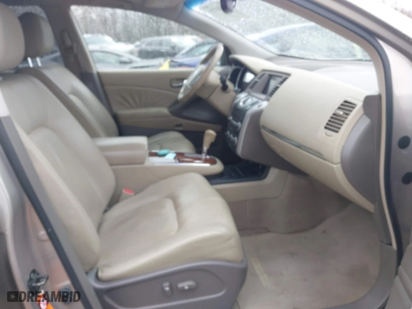 2009 Nissan Murano LE with VIN JN8AZ18WX9W137860, listed as a IAAI auction lot 41761735 with 148,570 mi miles. Bid and sale history available at carsss.com. Image 5.