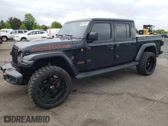 2023 Jeep Gladiator Mojave z VIN 1C6JJTEG1PL500564, wystawiony jako Copart lot #58785165 z przebiegiem 37 829 mil mil oraz Szkoda całkowita • Salvage title. Historia ofert i sprzedaży dostępna na DreamBid. Obrazek 1.