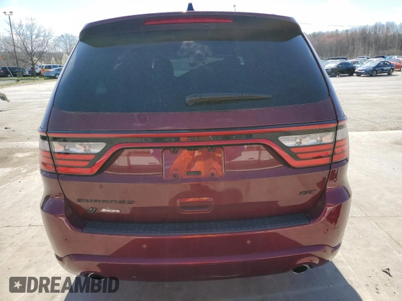 2023 Dodge Durango GT с VIN 1C4RDJDGXPC656255, выставлен на аукционе Copart как лот 49725595 с пробегом 10 696 миль миль и Списание • Salvage title. История ставок и продаж доступна на DreamBid. Изображение 6.