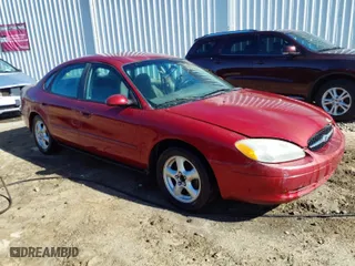 2003 Ford Taurus SE Standard with VIN 1FAFP53UX3A138702, listed as a IAAI auction lot 41826903 with 213,487 mi miles. Bid and sale history available at carsss.com. Image 1.