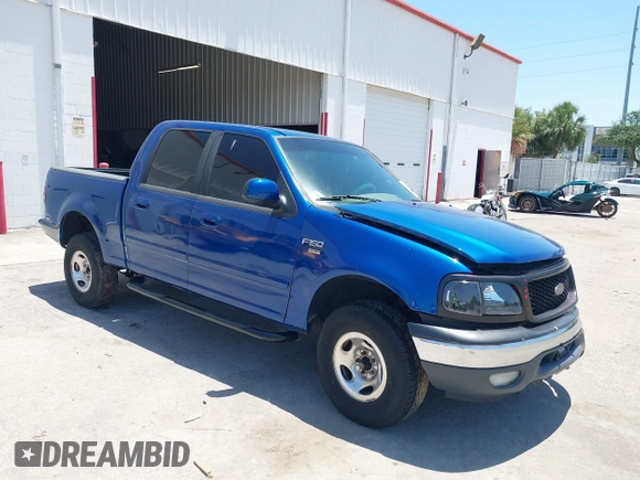 2001 Ford F-150 XLT with VIN 1FTRW07W01KE90204, listed as a IAAI auction lot 42289853 with Not provided miles and . Bid and sale history available at DreamBid. Image 1.