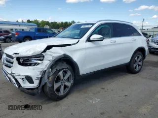 2022 Mercedes-Benz GLC 300 z VIN W1N0G8EB8NV395178, wystawiony jako Copart lot #55871945 z przebiegiem 12 210 mil mil oraz Szkoda całkowita • Salvage title. Historia ofert i sprzedaży dostępna na DreamBid. Obrazek 1.