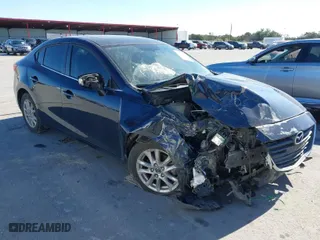 2015 Mazda Mazda3 i Touring with VIN 3MZBM1V78FM155441, listed as a IAAI auction lot 41266397 with 186,704 mi miles. Bid and sale history available at carsss.com. Image 1.