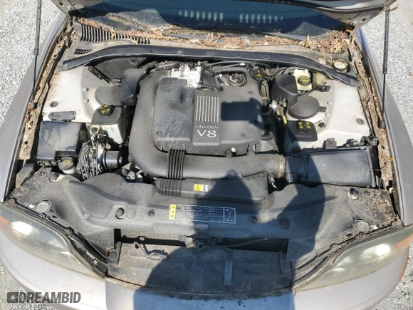 2002 Lincoln LS w/Base Pkg with VIN 1LNHM87A32Y707355, listed as a Copart auction lot 75389494 with 53,908 mi miles and Non Repairable. Bid and sale history available at carsss.com. Image 11.