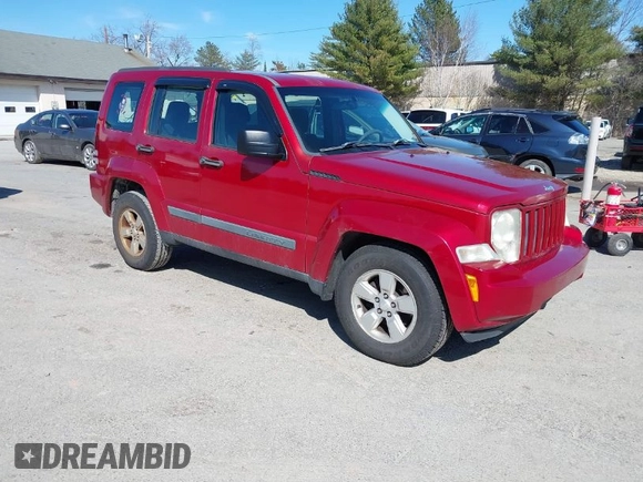 2009 Jeep Liberty Sport with VIN 1J8GN28K09W522924, listed as a IAAI auction lot 41932797 with 154,030 mi miles. Bid and sale history available at carsss.com. Image 1.