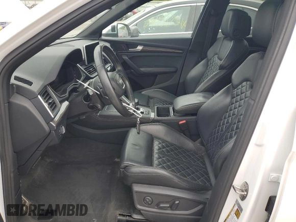 2018 Audi SQ5 Premium Plus with VIN WA1A4AFY9J2209331, listed as a Copart auction lot 68741054 with 86,407 mi miles and Salvage Title. Bid and sale history available at DreamBid. Image 7.