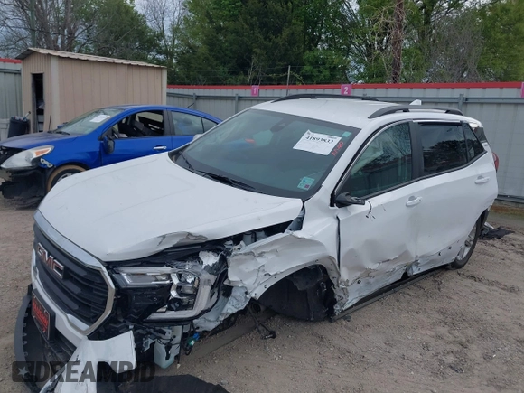 2022 GMC Terrain SLE with VIN 3GKALMEV2NL165876, listed as a IAAI auction lot 41893833 with Not provided miles and . Bid and sale history available at DreamBid. Image 6.