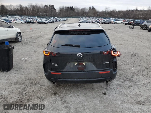 2023 Mazda CX-50 2.5 S Premium Plus Package with VIN 7MMVABEM8PN151725, listed as a Copart auction lot 45768785 with 41,054 mi miles and Salvage Title. Bid and sale history available at carsss.com. Image 6.