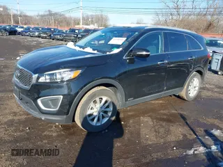 2018 Kia Sorento LX with VIN 5XYPGDA35JG404725, listed as a IAAI auction lot 41188949 with 48,229 mi miles. Bid and sale history available at carsss.com. Image 18.