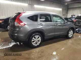 2013 Honda CR-V EX-L with VIN 2HKRM4H7XDH640729, listed as a Copart auction lot 49115355 with 94,630 mi miles and Salvage Title. Bid and sale history available at carsss.com. Image 3.
