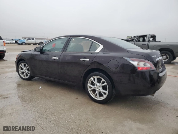 2014 Nissan Maxima 3.5 S with VIN 1N4AA5AP7EC445163, listed as a Copart auction lot 44751695 with 83,390 mi miles and Salvage Title. Bid and sale history available at carsss.com. Image 2.