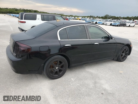 2005 Infiniti G35 with VIN JNKCV51F75M313074, listed as a Copart auction lot 54446015 with 203,991 mi miles and Salvage Title. Bid and sale history available at DreamBid. Image 3.