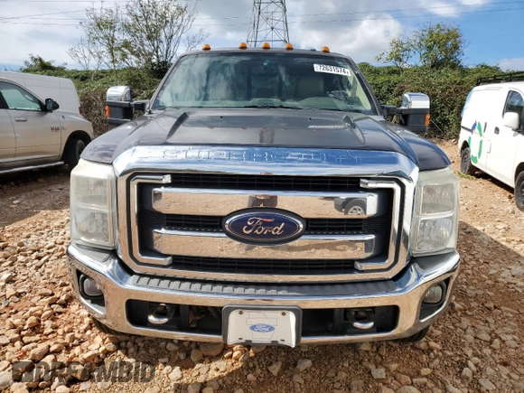 2013 Ford F-350 XL с VIN 1FT8W3DT3DEA29248, выставлен на аукционе Copart как лот 72631574 с пробегом 203 336 миль миль и Списание • Salvage title. История ставок и продаж доступна на DreamBid. Изображение 5.