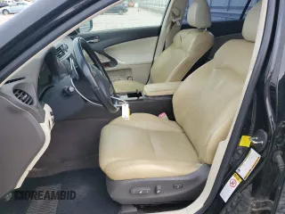 2012 Lexus IS 250 with VIN JTHBF5C21C5163117, listed as a Copart auction lot 54018855 with 302,617 mi miles and Clean title. Bid and sale history available at DreamBid. Image 7.