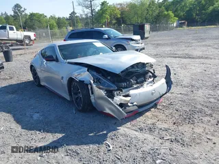 2017 Nissan 370Z with VIN JN1AZ4EH4HM953821, listed as a IAAI auction lot 42036188 with 1 mi miles. Bid and sale history available at carsss.com. Image 1.