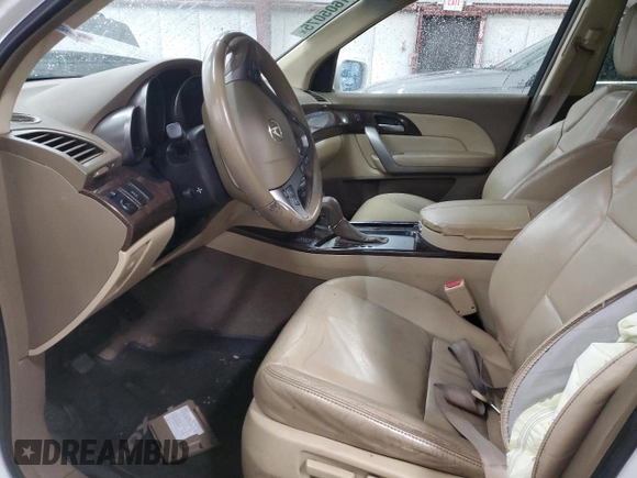 2012 Acura MDX Tech/Entertainment Pkg with VIN 2HNYD2H41CH547265, listed as a Copart auction lot 51605075 with 140,690 mi miles and Salvage Title. Bid and sale history available at carsss.com. Image 7.