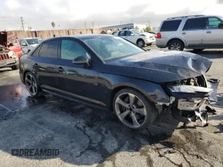 2019 Audi S4 Premium Plus with VIN WAUB4AF41KA069271, listed as a Copart auction lot 77899834 with 60,080 mi miles and Salvage Title. Bid and sale history available at carsss.com. Image 4.