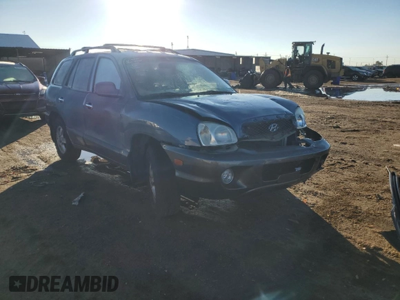 2002 Hyundai Santa Fe GLS with VIN KM8SC73D72U313822, listed as a Copart auction lot 79946994 with 239,734 mi miles and Salvage Title. Bid and sale history available at carsss.com. Image 4.