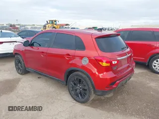 2019 Mitsubishi Outlander Sport ES 2.0 with VIN JA4AP3AU6KU008600, listed as a IAAI auction lot 40227494 with 82,357 mi miles. Bid and sale history available at carsss.com. Image 3.