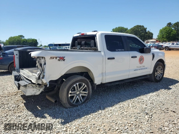 2021 Ford F-150 XL с VIN 1FTEW1EP5MFC69145, выставлен на аукционе Copart как лот 58179155 с пробегом 69 097 миль миль и Списание • Salvage title. История ставок и продаж доступна на DreamBid. Изображение 3.