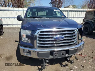 2015 Ford F-150 XLT with VIN 1FTFX1EG3FFD10490, listed as a Copart auction lot 53274495 with 158,774 mi miles and Salvage Title. Bid and sale history available at carsss.com. Image 5.