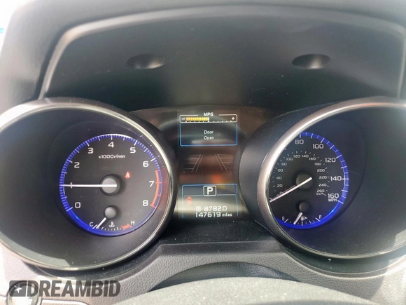 2016 Subaru Legacy Limited with VIN 4S3BNEN60G3044674, listed as a Copart auction lot 59630135 with 147,619 mi miles and Clean title. Bid and sale history available at DreamBid. Image 9.