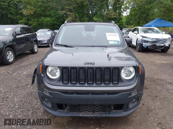 2018 Jeep Renegade Altitude с VIN ZACCJABB6JPH23913, выставлен на аукционе IAAI как лот 42439183 с пробегом 58 017 миль миль и . История ставок и продаж доступна на DreamBid. Изображение 12.