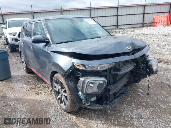 2021 Kia Soul GT-Line with VIN KNDJ63AU3M7779459, listed as a IAAI auction lot 41226734 with 52,118 mi miles and . Bid and sale history available at DreamBid. Image 1.