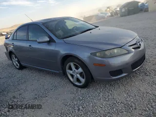2007 Mazda 6 i Sport VE with VIN 1YVHP84C775M21769, listed as a Copart auction lot 74559704 with 191,361 mi miles and Salvage Title. Bid and sale history available at DreamBid. Image 4.