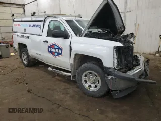 2014 Chevrolet Silverado 1500 Work Truck with VIN 1GCNKPEHXEZ324907, listed as a Copart auction lot 87669765 with 99,675 mi miles and Salvage Title. Bid and sale history available at DreamBid. Image 4.