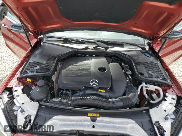2021 Mercedes-Benz C 300 with VIN W1KWK8DB4MG068481, listed as a Copart auction lot 78740774 with Not Provided miles and Salvage Title. Bid and sale history available at DreamBid. Image 11.