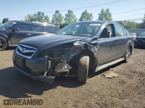 2012 Subaru Legacy 2.5i with VIN 4S3BMBA62C3030776, listed as a Copart auction lot 59345195 with 136,923 mi miles and Salvage title. Bid and sale history available at DreamBid. Image 1.