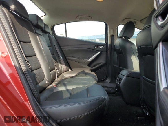 2017 Mazda Mazda6 Touring with VIN JM1GL1V59H1129408, listed as a Copart auction lot 54129295 with 90,672 mi miles and Salvage Title. Bid and sale history available at carsss.com. Image 10.