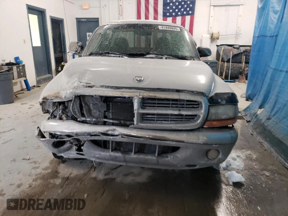 2001 Dodge Dakota with VIN 1B7GL22X71S228661, listed as a Copart auction lot 41849895 with 182,698 mi miles and Salvage Title. Bid and sale history available at DreamBid. Image 5.
