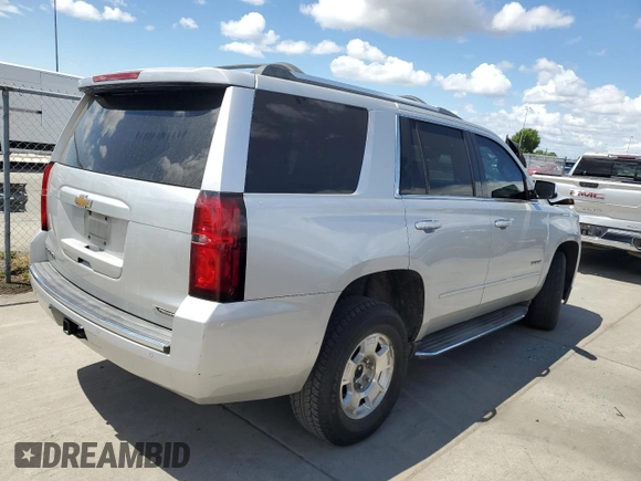 2017 Chevrolet Tahoe Premier with VIN 1GNSCCKC5HR212660, listed as a Copart auction lot 56337065 with 135,989 mi miles and Salvage title. Bid and sale history available at DreamBid. Image 3.