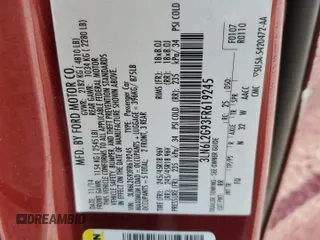 2015 Lincoln MKZ with VIN 3LN6L2G93FR619245, listed as a Copart auction lot 59220525 with 231,014 mi miles and Salvage title. Bid and sale history available at DreamBid. Image 12.