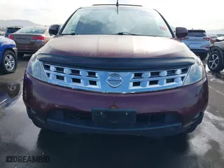 2005 Nissan Murano SL with VIN JN8AZ08W85W435151, listed as a IAAI auction lot 41077675 with 142,629 mi miles. Bid and sale history available at carsss.com. Image 6.