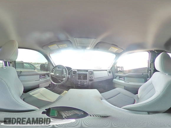 2014 Ford F-150 XL with VIN 1FTFX1CT1EKF80534, listed as a Copart auction lot 54909865 with 147,371 mi miles and Salvage title. Bid and sale history available at DreamBid. Image 14.